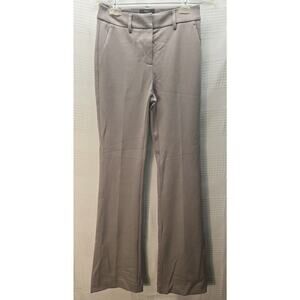 Simply Vera Wang Wide Leg Bootcut Pants Womens Size 0 Tan Mid Rise